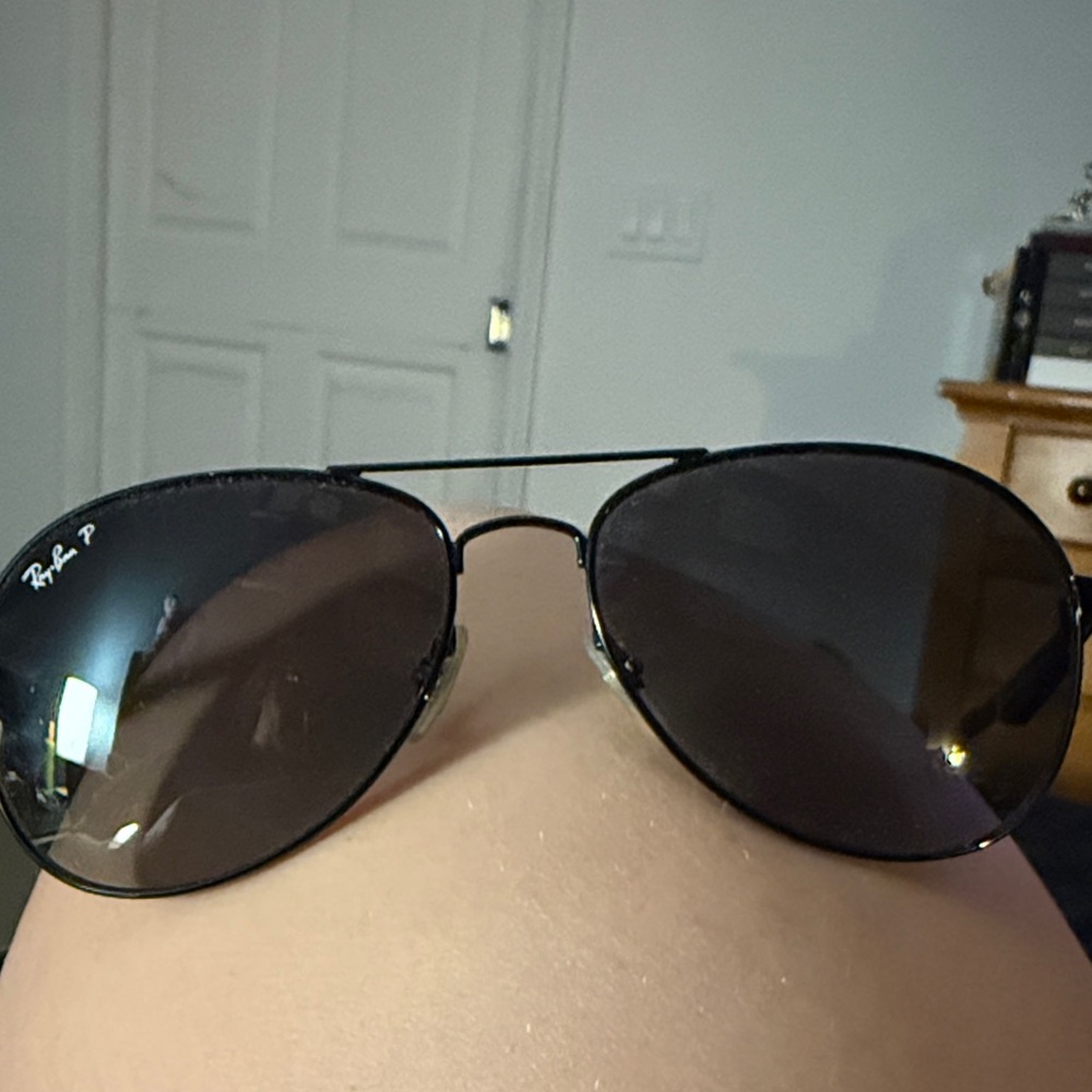 Ray-Ban Black Aviator Shades